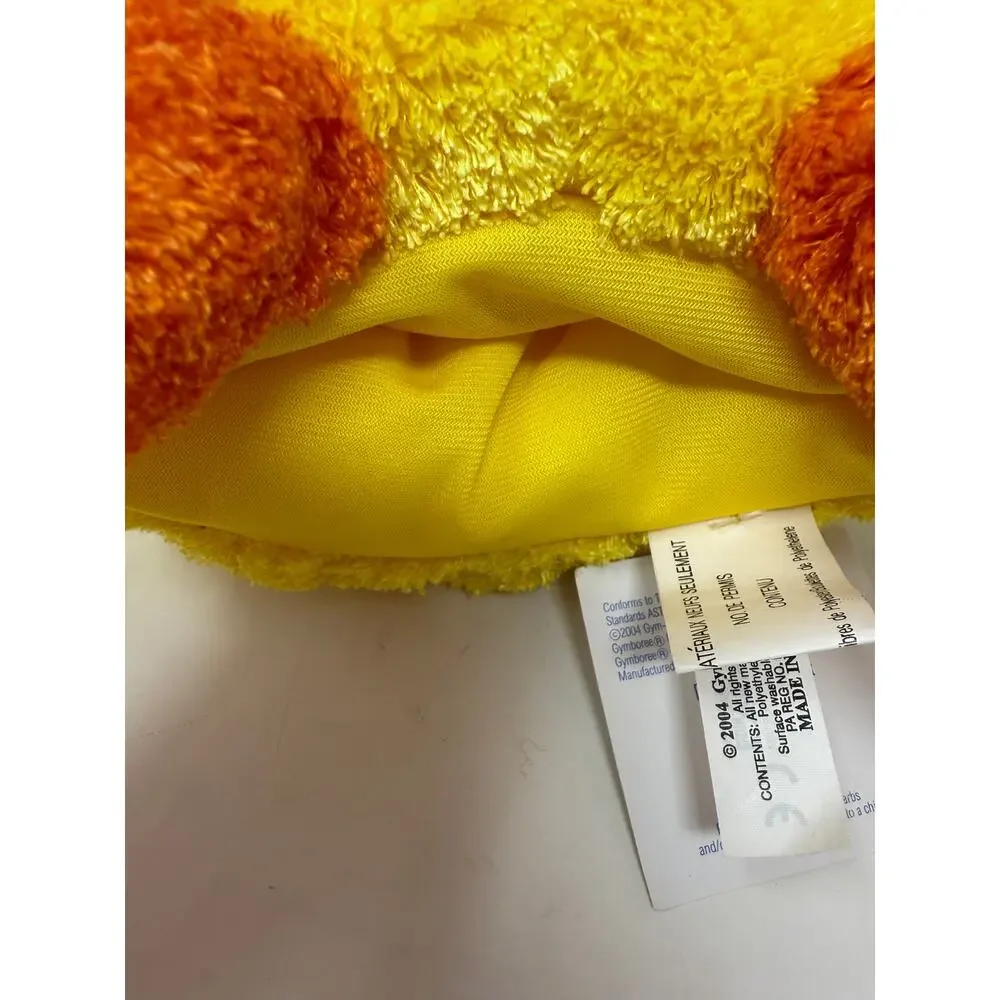 Gymboree 2004 Vintage Yellow Duck Hand Puppet Plush Stuffed Toy Plushie Baby Toy